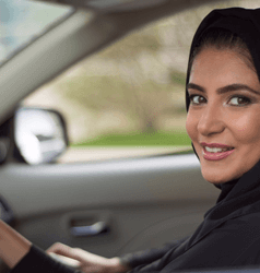 WOMEN DRIVERS ON SAUDI ROADS!